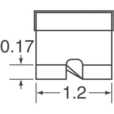 2 Line Common Mode Choke Surface Mount 90 Ohms @ 100 MHz 330mA DCR 350mOhm - 5