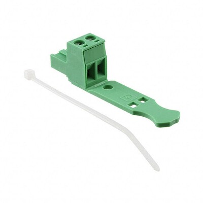 2 Position Terminal Block Plug, Female Sockets 0.200