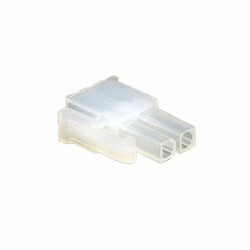 2 Rectangular Connectors - Housings Receptacle Natural - 1