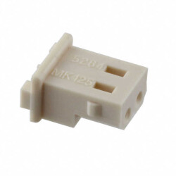 2 Rectangular Connectors - Housings Receptacle 0.098