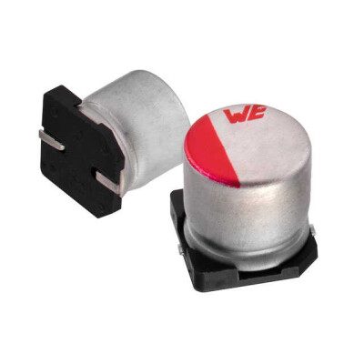 22 µF 50 V Aluminum Electrolytic Capacitors Radial, Can - SMD 5000 Hrs @ 105°C - 1