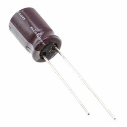 220 µF 25 V Aluminum Electrolytic Capacitors Radial, Can 2000 Hrs @ 105°C - 1