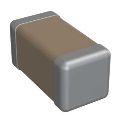 2200 pF ±10% 2000V (2kV) Ceramic Capacitor X7R 1206 (3216 Metric) - 1