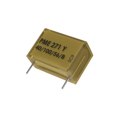 2200 pF Film Capacitor 250V 1000V (1kV) Paper, Metallized Radial - 1