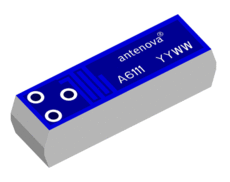 2.4 GHz - 2.5 GHz WLAN: Comata SMD Antenna - 3