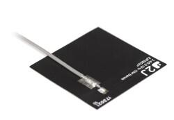 2.4/5.0 GHz WiFi / BT / ZigBee / ISM Flexible Ultra-Thin PCB Antenna, 90° Cable, U.FL Connector - 4