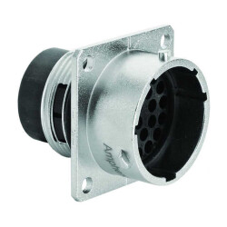 26 Position Circular Connector Receptacle Housing Panel Mount - 1