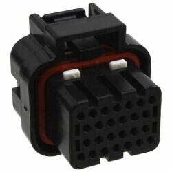 26 Rectangular Connectors - Housings Plug - 1