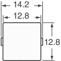 2.8 µH Shielded Wirewound Inductor 20 A 3.3mOhm Nonstandard - 2