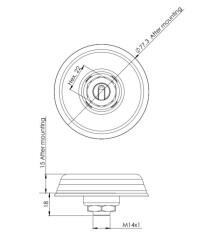 2.4/5.0 GHz WiFi / BT / ZigBee / ISM Anten - 3