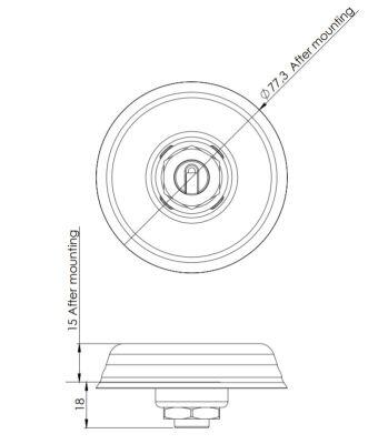 2.4/5.0 GHz WiFi / ISM / GPS / QZSS / Galileo Kombo Anten - 3