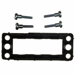 3 Module Non-Gendered Heavy Duty Mounting Frame Size 2 - 1