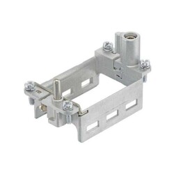 3 Module Non-Gendered Heavy Duty Retaining Frame, Hinged Size 10B - 1