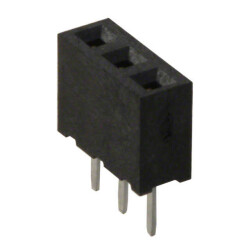 3 Position Receptacle Connector 0.079