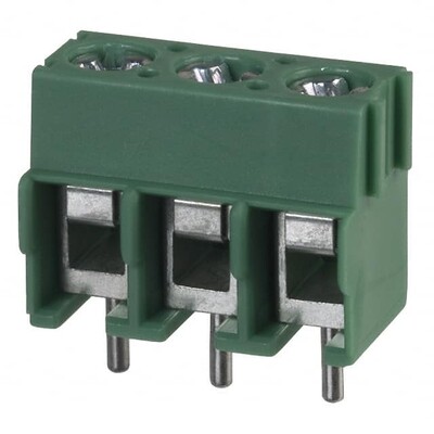 3 Position Wire to Board Terminal Block Horizontal with Board 0.197