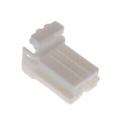 3 Rectangular Connectors - Housings Plug White 0.138