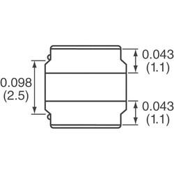 3.3 µH Shielded Wirewound Inductor 2 A 66mOhm Max Nonstandard - 2