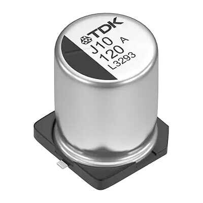 330 µF 35 V Aluminum - Polymer Capacitors Radial, Can - SMD 20mOhm 4000 Hrs @ 125°C - 1