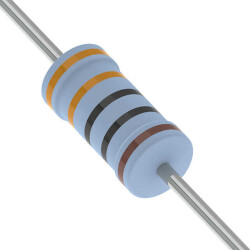 330 Ohms ±1% 0.25W, 1/4W Through Hole Resistor Axial Metal Film - 1