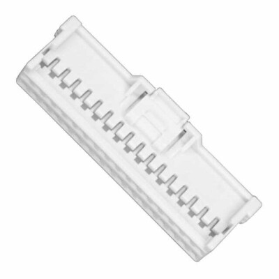 34 Rectangular Connectors - Housings Receptacle Natural 0.079