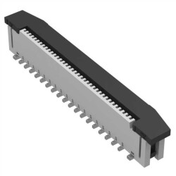 36 Position FFC, FPC Connector Contacts, Vertical - 1 Sided 0.020