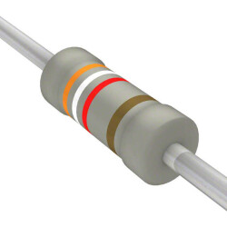 3.9 kOhms ±1% 0.6W Through Hole Resistor Axial Metal Film - 1