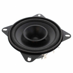 4 Ohms General Purpose Speaker 20 W 90 Hz ~ 20 kHz Top Round, Square Frame - 1