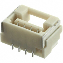 4 Position Receptacle Connector 0.049