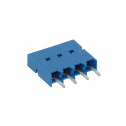 4 Position Receptacle Connector 0.100