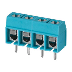 4 Position Wire to Board Terminal Block Horizontal with Board 0.197