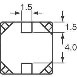 47 µH Shielded Wirewound Inductor 1.03 A 260mOhm Max Nonstandard - 4