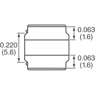 47 µH Shielded Wirewound Inductor 1.5 A 182mOhm Max Nonstandard - 2