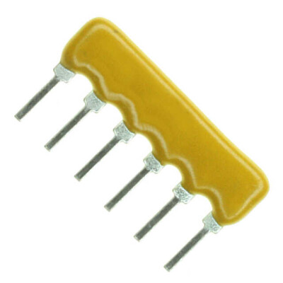 470 Ohm ±2% 300mW Power Per Element Isolated 3 Resistor Network/Array ±100ppm/°C 6-SIP - 1