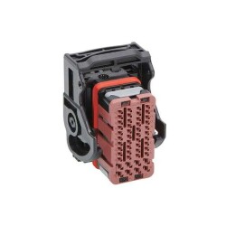 48 Rectangular Connectors - Housings Receptacle Brown - 1