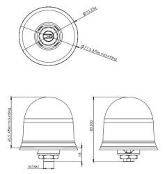 4G LTE / 3G / 2G Antenna, SMA Male - 3