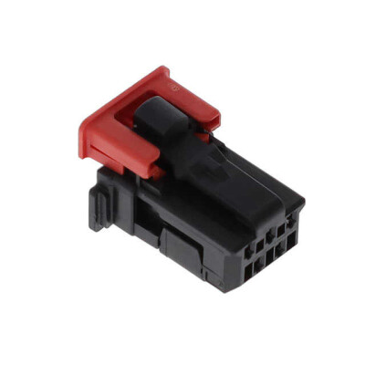 5 Rectangular Connectors - Housings Receptacle Black 0.100