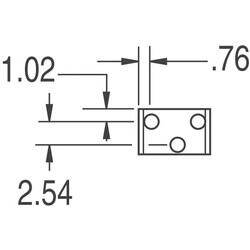 50 Ohms 0.25W, 1/4W PC Pins Through Hole Trimmer Potentiometer Cermet 12.0 Turn Top Adjustment - 5