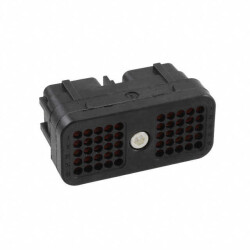 50 Rectangular Connectors - Housings Plug Black - 1