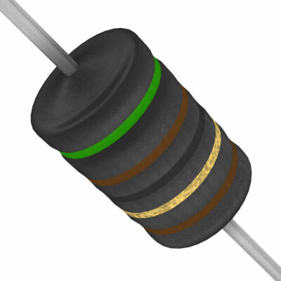 51 Ohms ±1% 2W Through Hole Resistor Axial Wirewound - 1