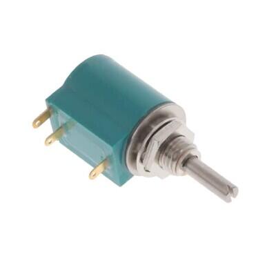 5k Ohm 1 Gang Linear Panel Mount Potentiometer None 3.0 Kierros Wirewound 0.75W, 3/4W Solder Lug - 1