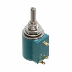 5k Ohm 1 Gang Linear Panel Mount Potentiometer None 5.0 Kierros Wirewound 1W Solder Lug - 1