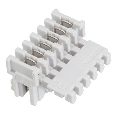 6 Position Rectangular Receptacle Connector IDC Tin 22 AWG - 1