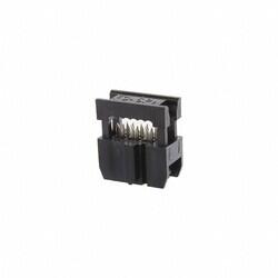 6 Position Rectangular Socket Connector IDC Gold - 1