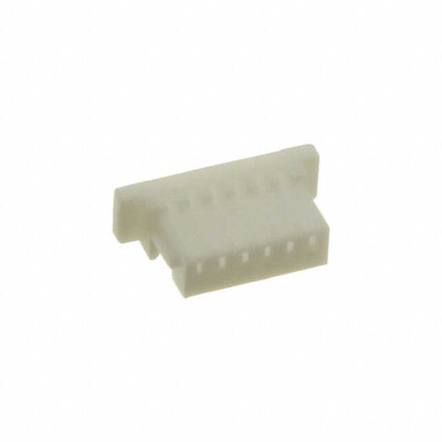 6 Rectangular Connectors - Housings Receptacle Natural 0.039