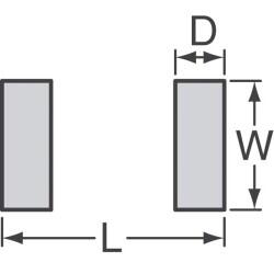 75 mOhms ±1% 0.5W, 1/2W Chip Resistor 1206 (3216 Metric) Current Sense Thick Film - 3