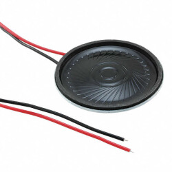 8 Ohms General Purpose Speaker 500 mW 400 Hz ~ 6 kHz Top Round - 1