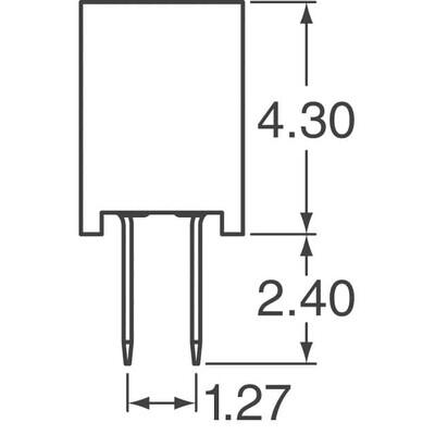 8 Position Receptacle Connector 0.050