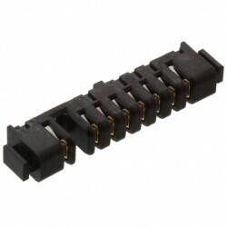 8 Position Receptacle, Female Blade Sockets Connector Solder 0.098