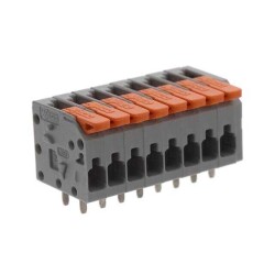 8 Position Wire to Board Terminal Block Horizontal with Board 0.138