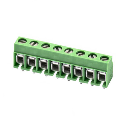 8 Position Wire to Board Terminal Block Horizontal with Board 0.197